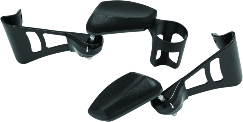 Kuryakyn Black Passenger Armrests 8700