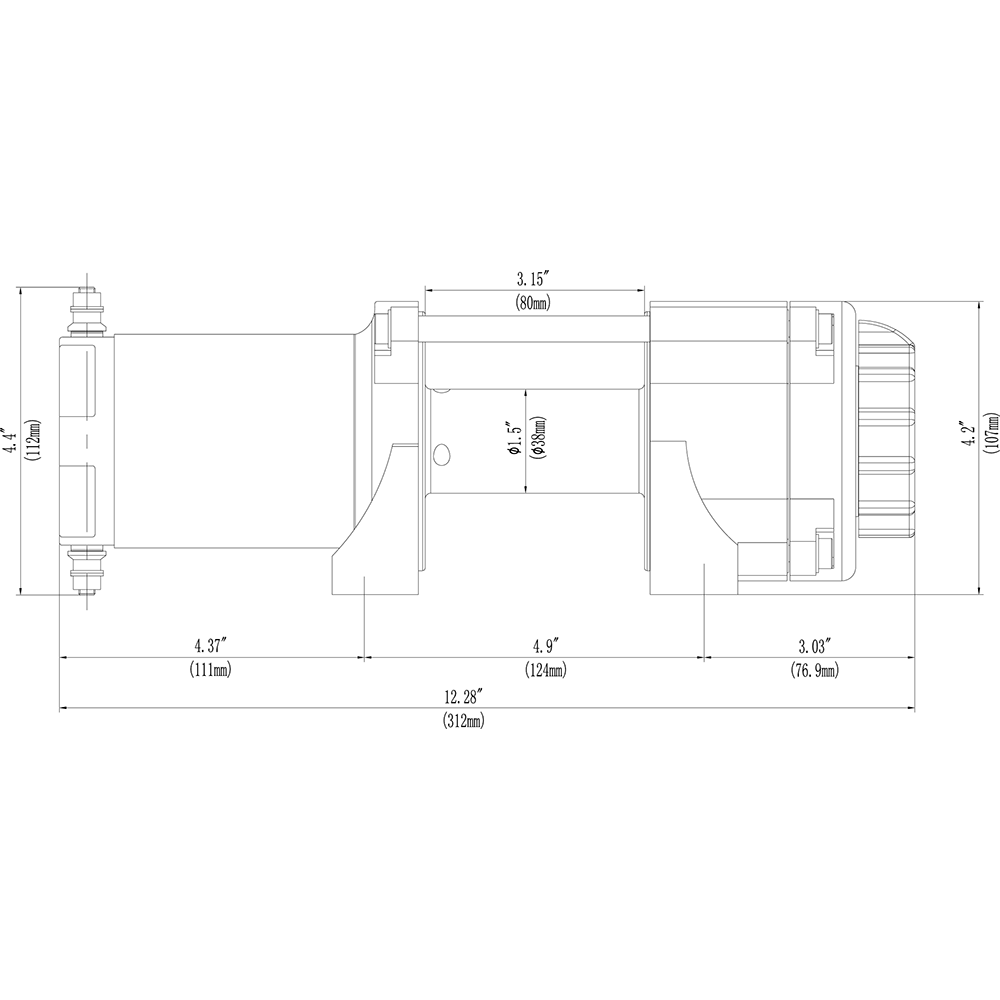 KFI Winch Kit For Polaris RZR PRO XP 2020-2024
