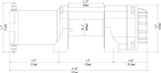 KFI Winch Kit For Yamaha Kodiak 450 4x4 2003-2014