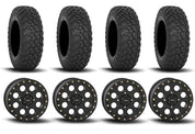 System 3 SB-7 Beadlock Matte Black 15" Wheels And RT320 Tires [32x10R-15]