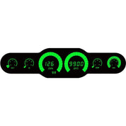 Intellitronix 6 Gauge Analog Bargraph Universal Panel BG10002 - Green