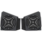 SSV Works Front Kick 6.5" Speaker Pods With Grey Grilles For Kawasaki KRF1000 20-22