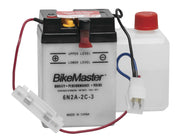 BikeMaster Performance Conventional Battery For Honda NC50 Express 1977 White