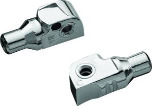 Kuryakyn Chrome Tapered Peg Adapter Rear 8811