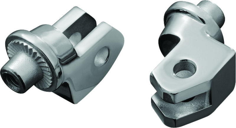 Kuryakyn Chrome Splined Peg Adapter Front 8814