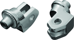 Kuryakyn Chrome Splined Peg Adapter Front 8814
