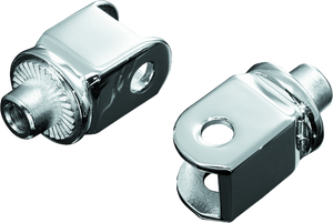 Kuryakyn Chrome Splined Peg Adapter Front 8815