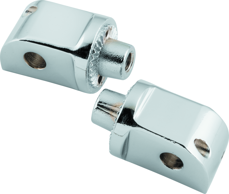 Kuryakyn Chrome Splined Peg Adapter Rear 8826