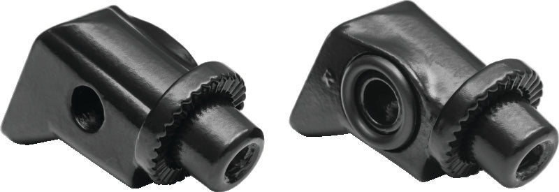 Kuryakyn Satin Black Footpeg Adapter Rear 8834