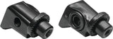 Kuryakyn Satin Black Footpeg Adapter Rear 8834