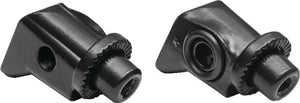 Kuryakyn Satin Black Footpeg Adapter Rear 8834