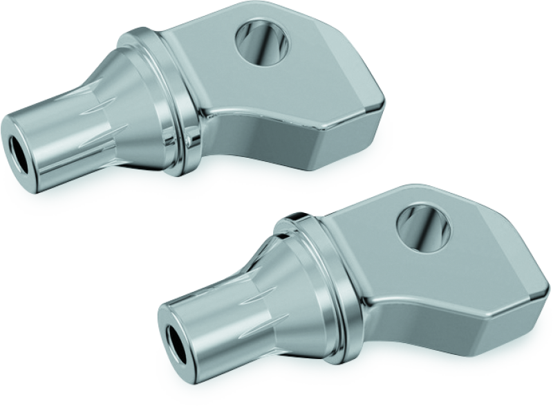Kuryakyn Chrome Tapered Peg Adapters 8835