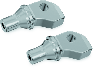 Kuryakyn Chrome Tapered Peg Adapters 8835