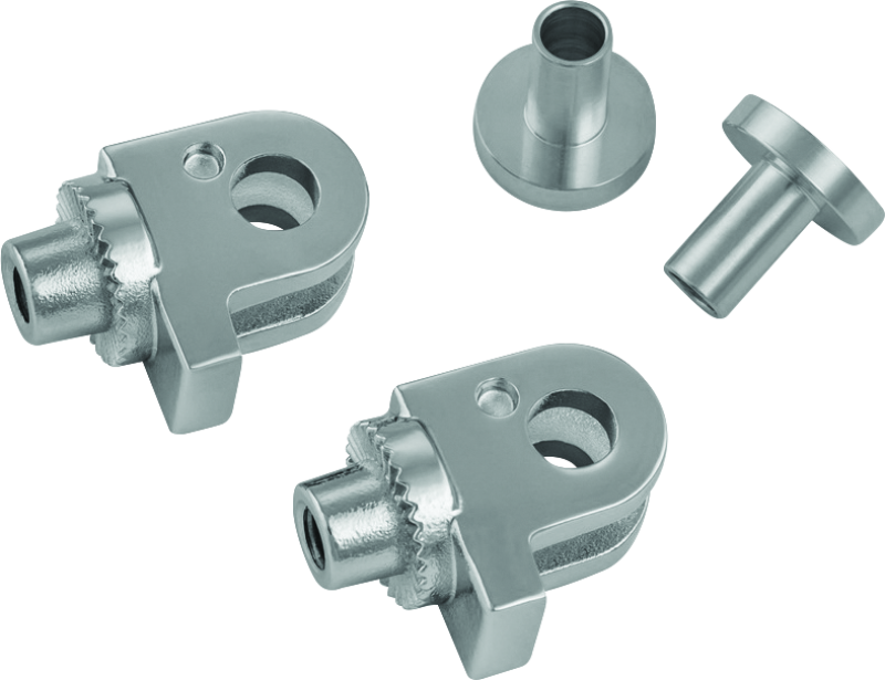 Kuryakyn Chrome Splined Peg Adapter 8841