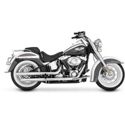 Vance And Hines Straightshots HS Slip On Exhaust Chrome With Fuelpak FP4