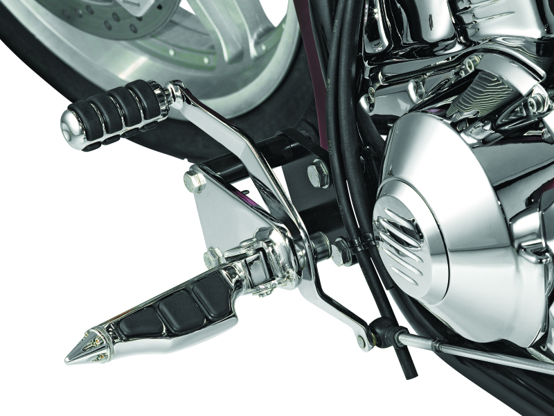 Kuryakyn Chrome Round Shift Peg Cover 8852