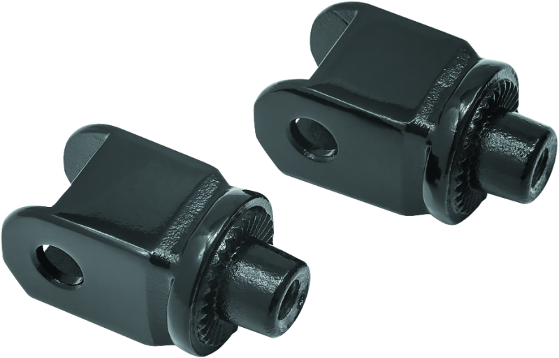Kuryakyn Gloss Black Splined Adapter 8863