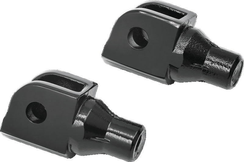 Kuryakyn Gloss Black Front Tapered Peg Adapter 8868