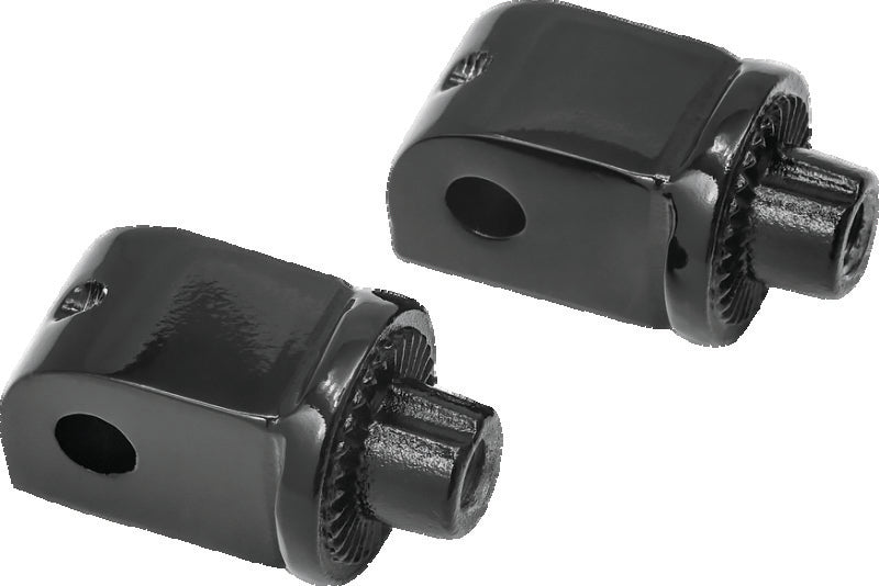 Kuryakyn Gloss Black Splined Adapter 8869