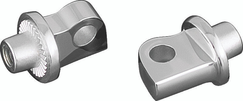 Kuryakyn Chrome Splined Male-Mount Adapter 8881