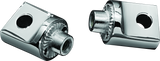 Kuryakyn Chrome Non-Pivot Splined Male Adapter 8883