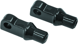 Kuryakyn Black Tapered Peg Adapter 8887