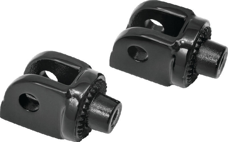 Kuryakyn Gloss Black Splined Adapter Mount 8889