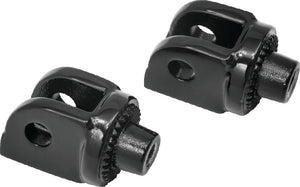 Kuryakyn Gloss Black Splined Adapter Mount 8889