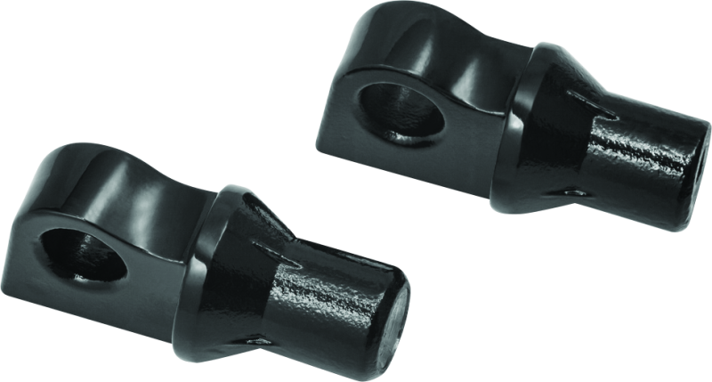 Kuryakyn Black Peg Adapter Male-Mount 8890
