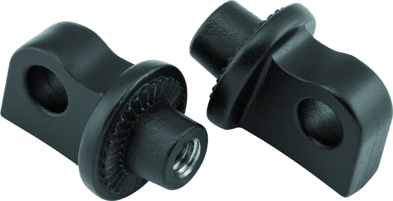 Kuryakyn Satin Black Splined Peg Adapter 8898