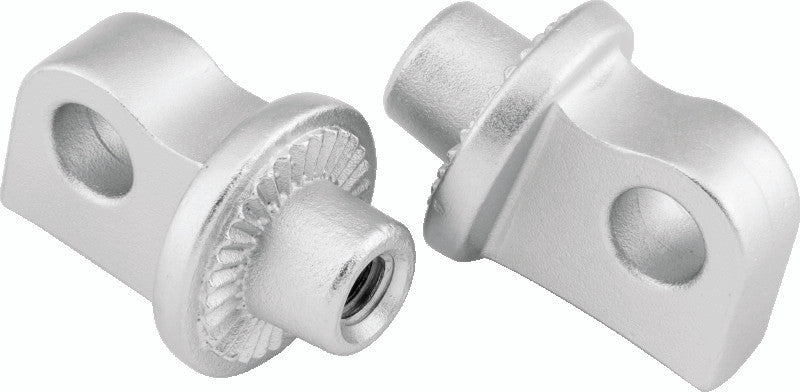 Kuryakyn Silver Splined Peg Adapter 8899