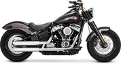 Vance And Hines Twin Slash Muffler 3in Slip On Exhaust Chrome With Fuelpak FP4