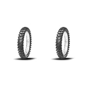 Pair of Maxxis Maxxcross MX-ST M7332 Dirt Bike Tires Rear 80/100-12 (2)