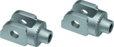 Kuryakyn Silver Splined Peg Adapter 8902