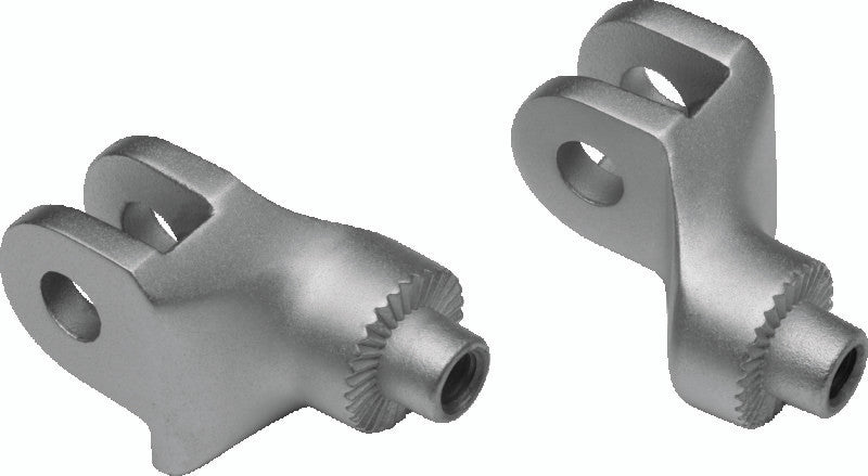 Kuryakyn Silver Front Splined Peg Adapter 8904
