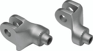 Kuryakyn Silver Front Splined Peg Adapter 8904