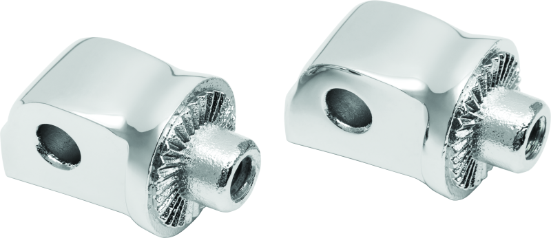 Kuryakyn Chrome Splined Passenger Peg Adapter 8923