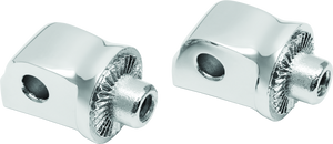 Kuryakyn Chrome Splined Passenger Peg Adapter 8923