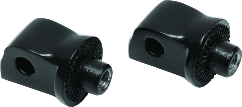 Kuryakyn Black Splined Passenger Peg Adapter 8924