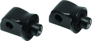 Kuryakyn Black Splined Passenger Peg Adapter 8924