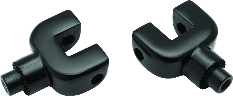 Kuryakyn Black Splined Passenger Peg Adapter 8927