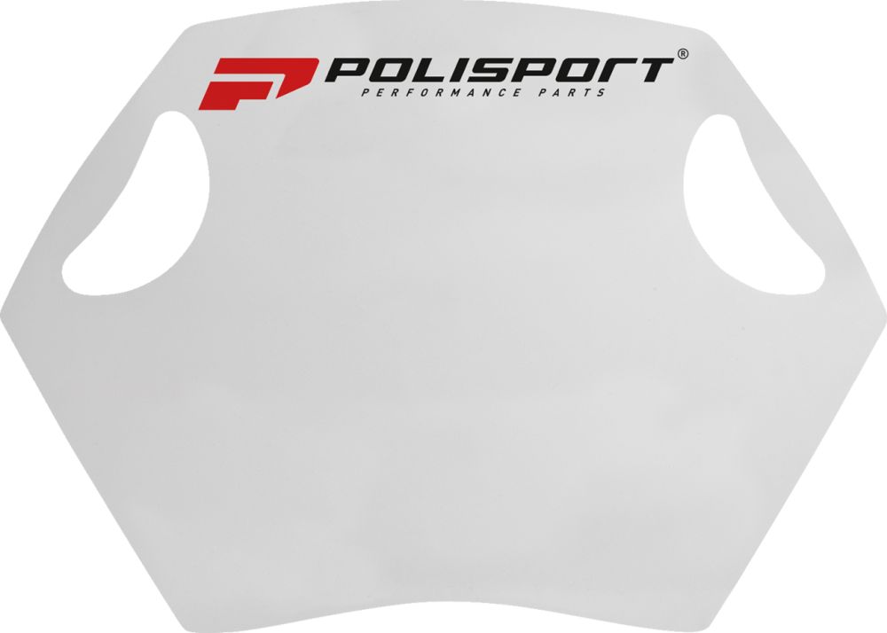 Polisport Pit Board Universal Fit White 8982600006