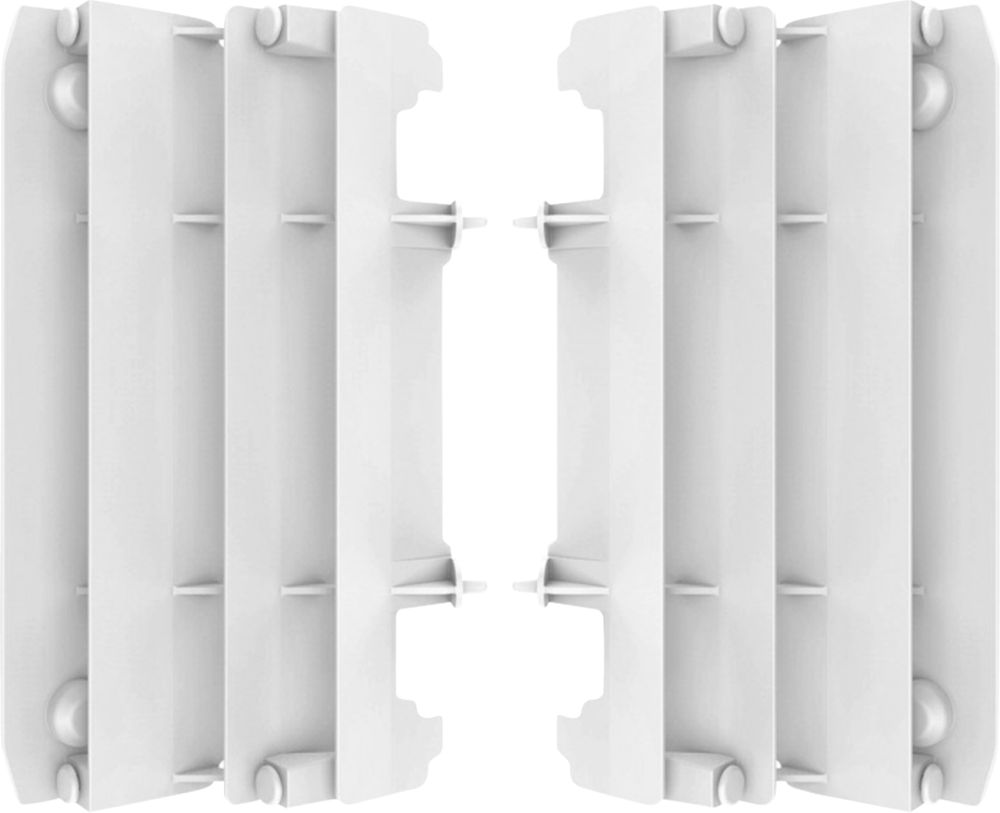 Polisport Louvers Radiator Cover for Yamaha YZ125/YZ250/YZ125X/YZ250X White