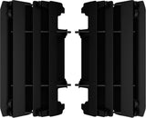 Polisport Louvers Radiator Cover for Yamaha YZ125/YZ250/YZ125X/YZ250X Black