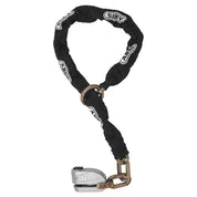 Abus Granit Detecto XPlus 8008 Lock and 47" Chain Silver - 76699
