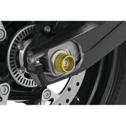 Kuryakyn Lodestar Rear Axle Sliders Gold