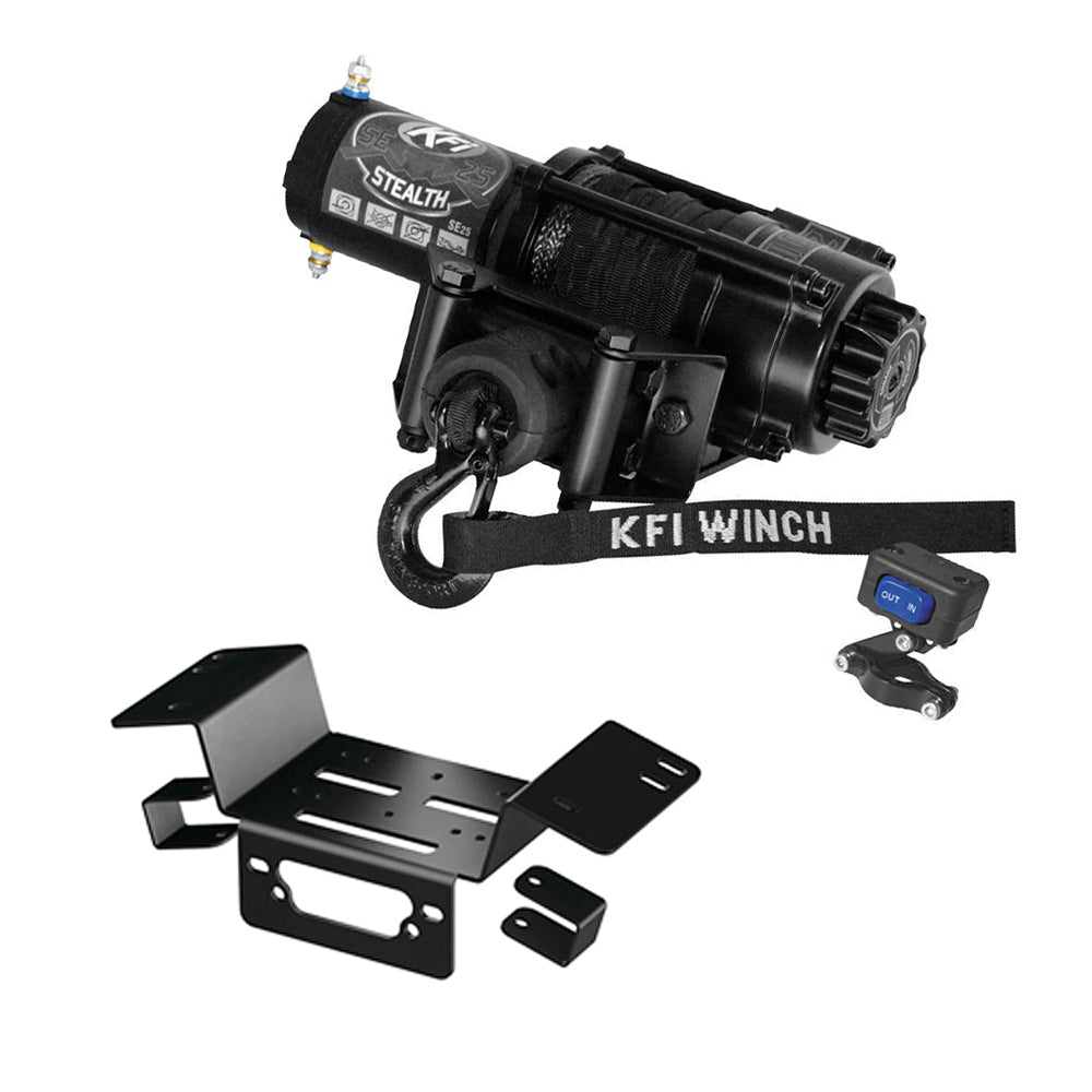 KFI 2500 lb Assault Winch And Optional Mount