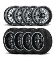 ITP Momentum 14" Wheels And Ultra GT Bias Tires [205/30-14]