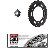 530 BMXR Chain, Front & Rear Sprocket Kit KAWASAKI VN800B Vulcan Classic 96-06