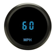 Dakota Solarix Series Universal 2-1/16 Round Mini Speedometer SLX-01-3